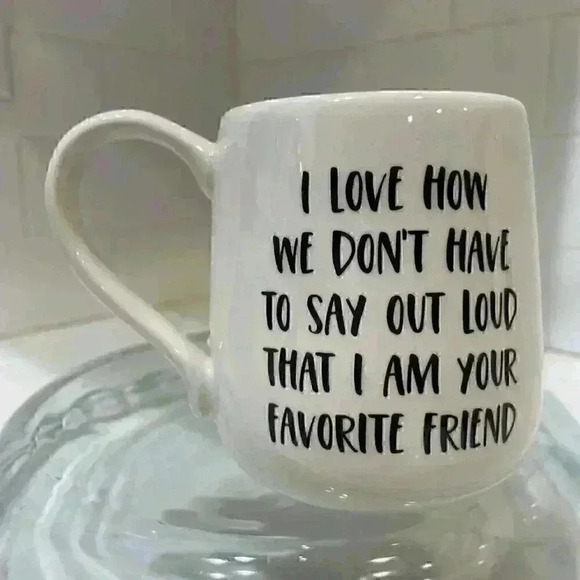 Our Name Is Mud "BFF Etched Mug" Mug - Picture 10 of 16